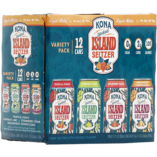 Kona Spiked Island Seltzer Variety Pack GotoLiquorStore