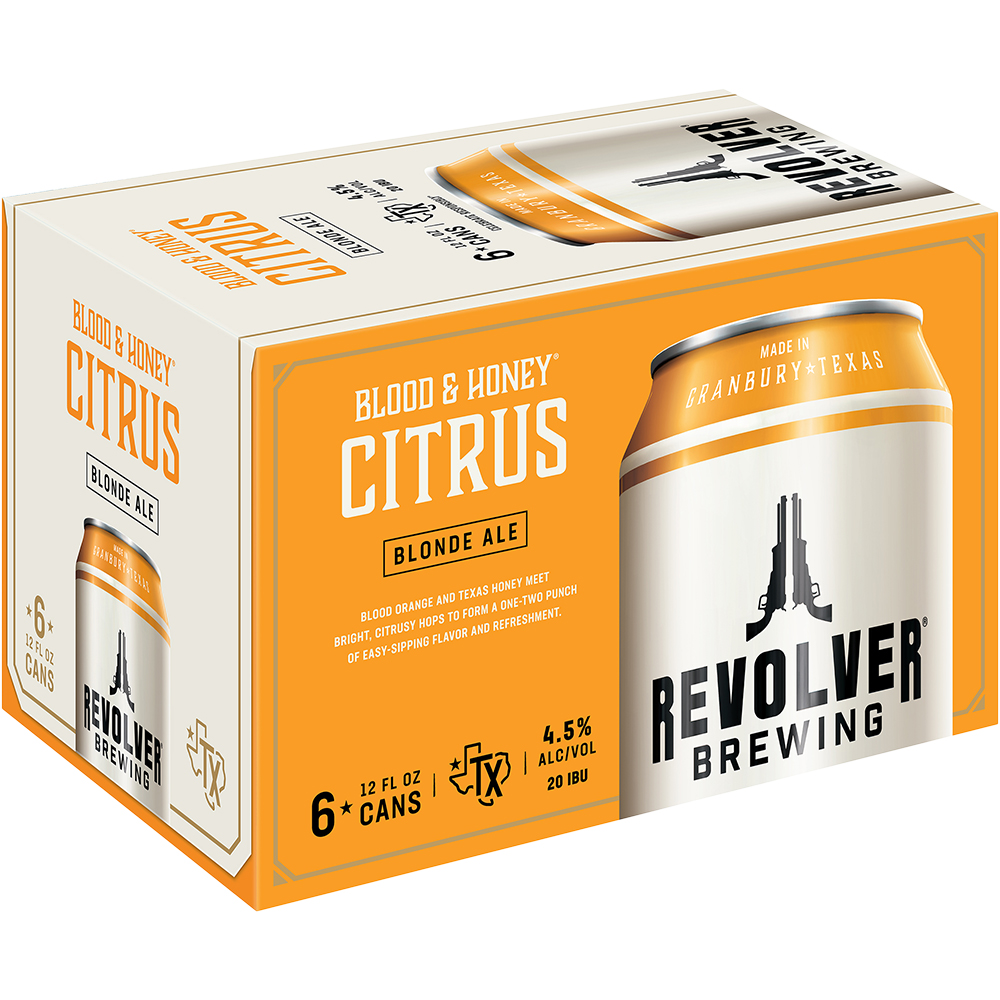 Revolver Brewing Blood Honey Citrus Blonde Gotoliquorstore