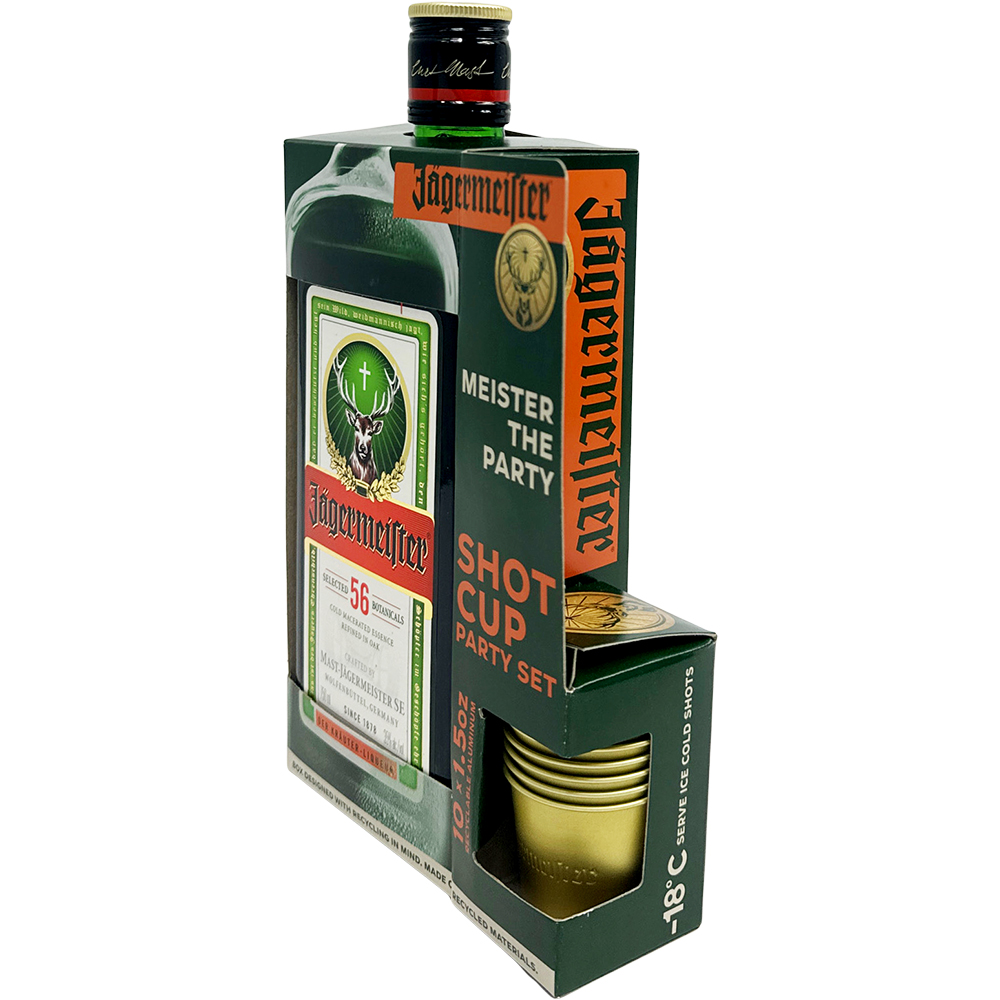 Jagermeister Shot Cup Party Set Gotoliquorstore