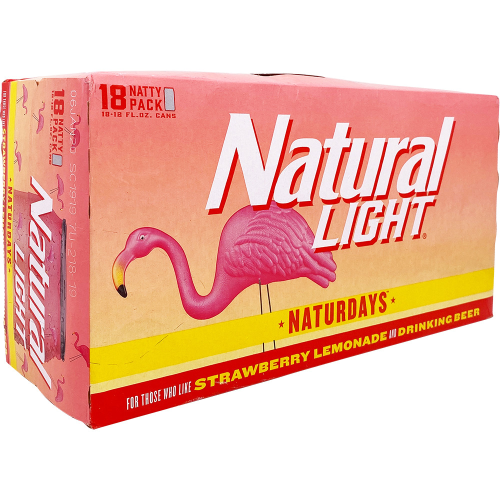 Natural Light Naturdays Strawberry Lemonade Gotoliquorstore