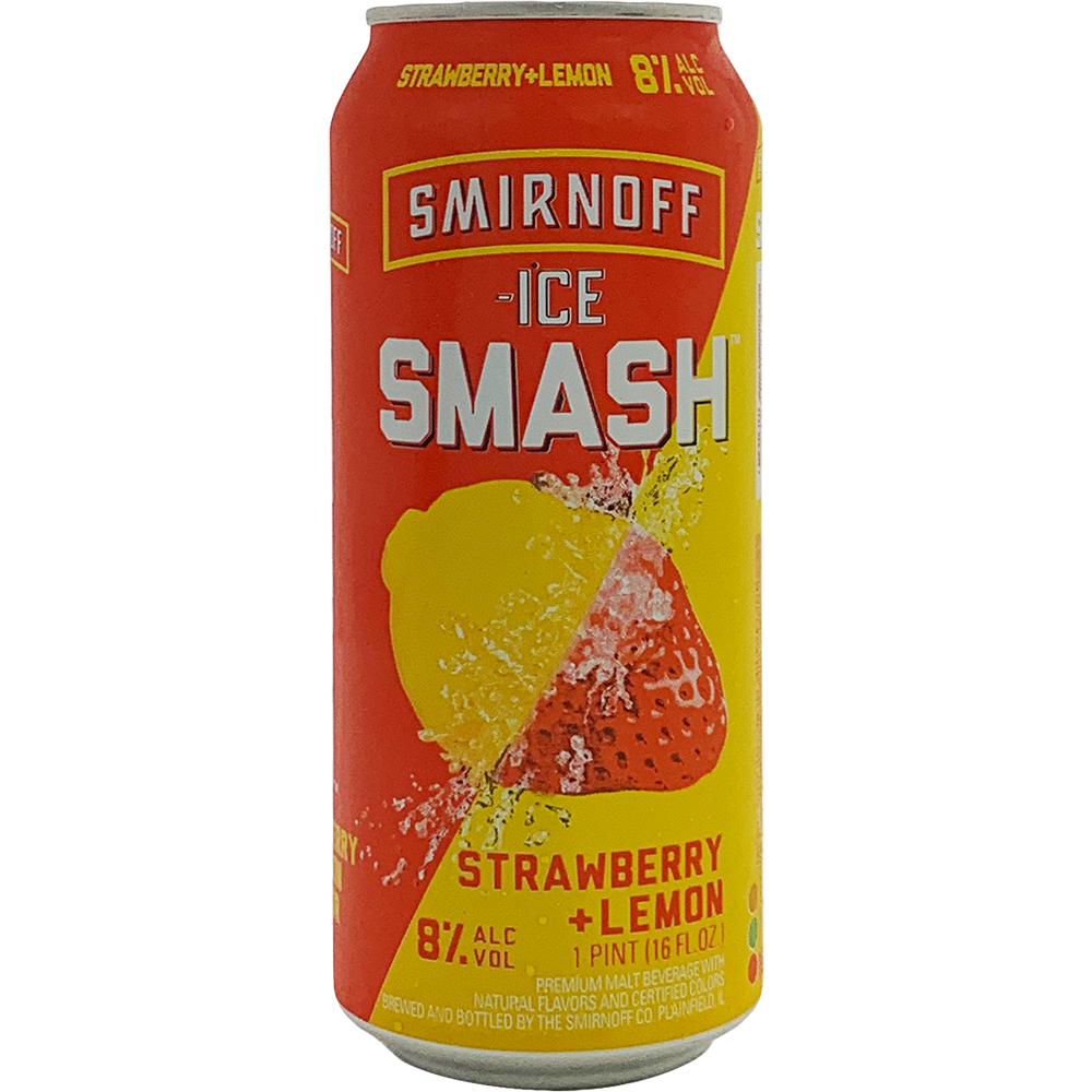 Smirnoff Ice Smash Strawberry Lemon | GotoLiquorStore