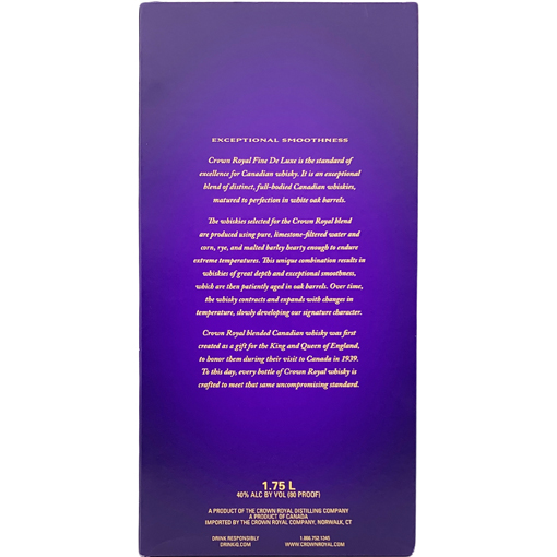 Picture of Crown Royal Fine Deluxe Blended Canadian Whiskey
