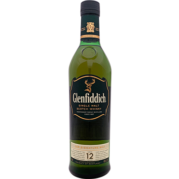 Glenfiddich 12 Year Old Single Malt Scotch Whiskey