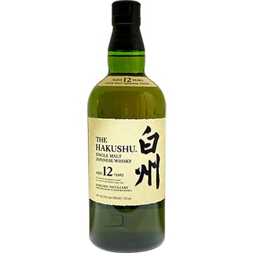 The Hakushu 12 Year Old Single Malt Japanese Whiskey