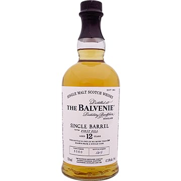 The Balvenie Single Barrel 12 Year Old