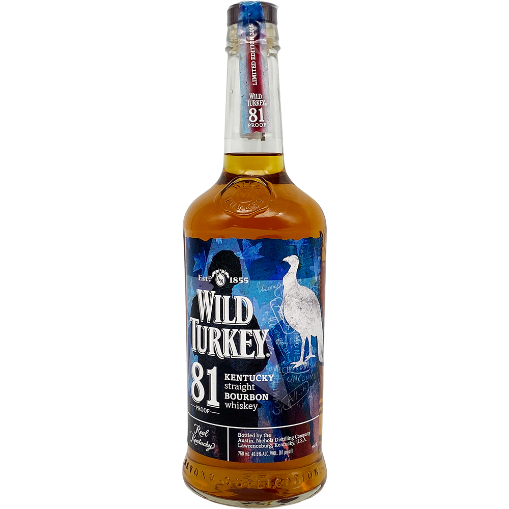 wild turkey whiskey 81