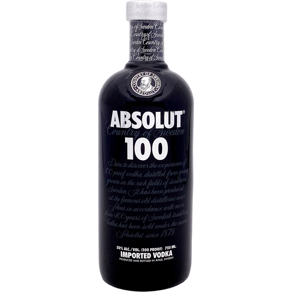 Absolut 100 Proof Black Vodka | GotoLiquorStore