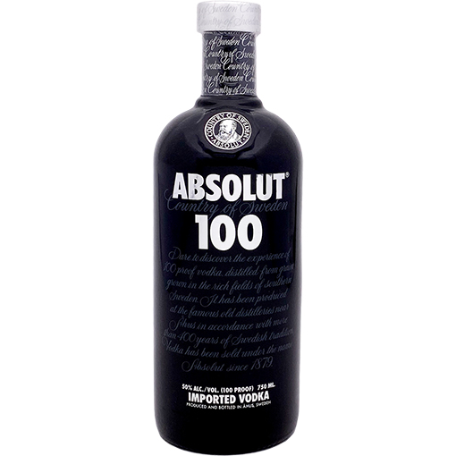 Absolut 100 Proof Black Vodka GotoLiquorStore