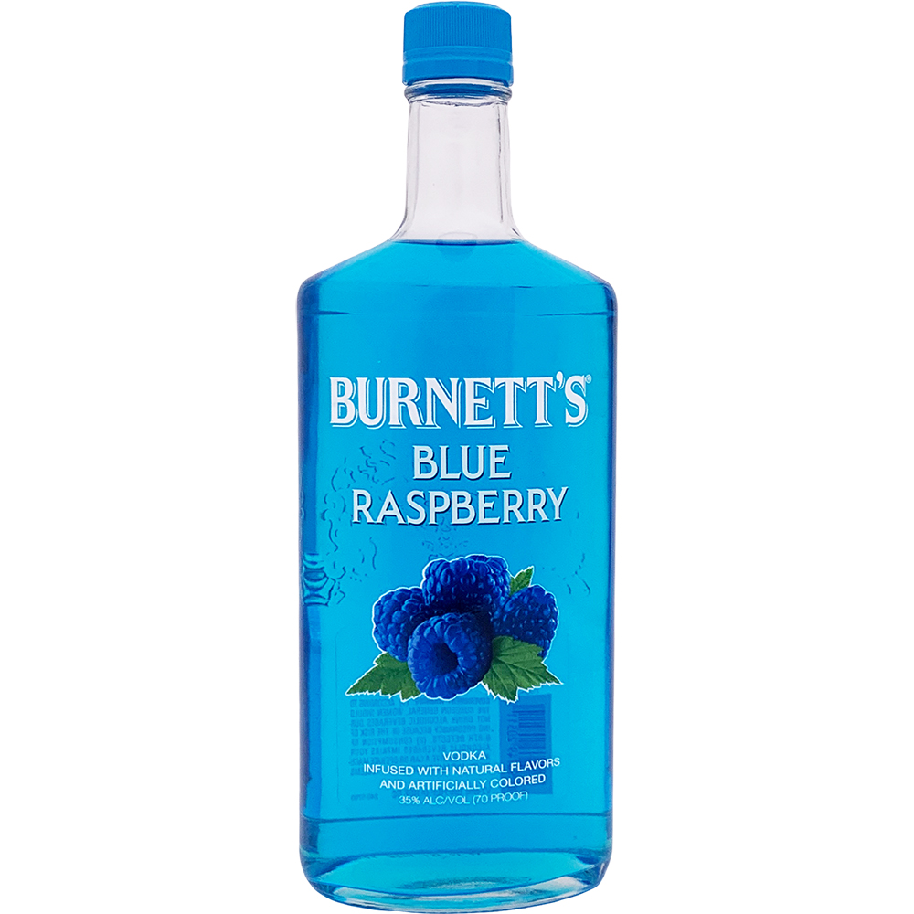 Burnetts Blue Raspberry Vodka Gotoliquorstore