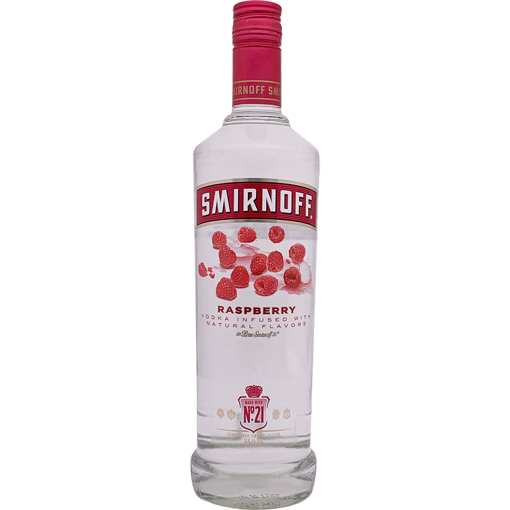 Smirnoff Raspberry Vodka 750ml Bottle Gotoliquorstore