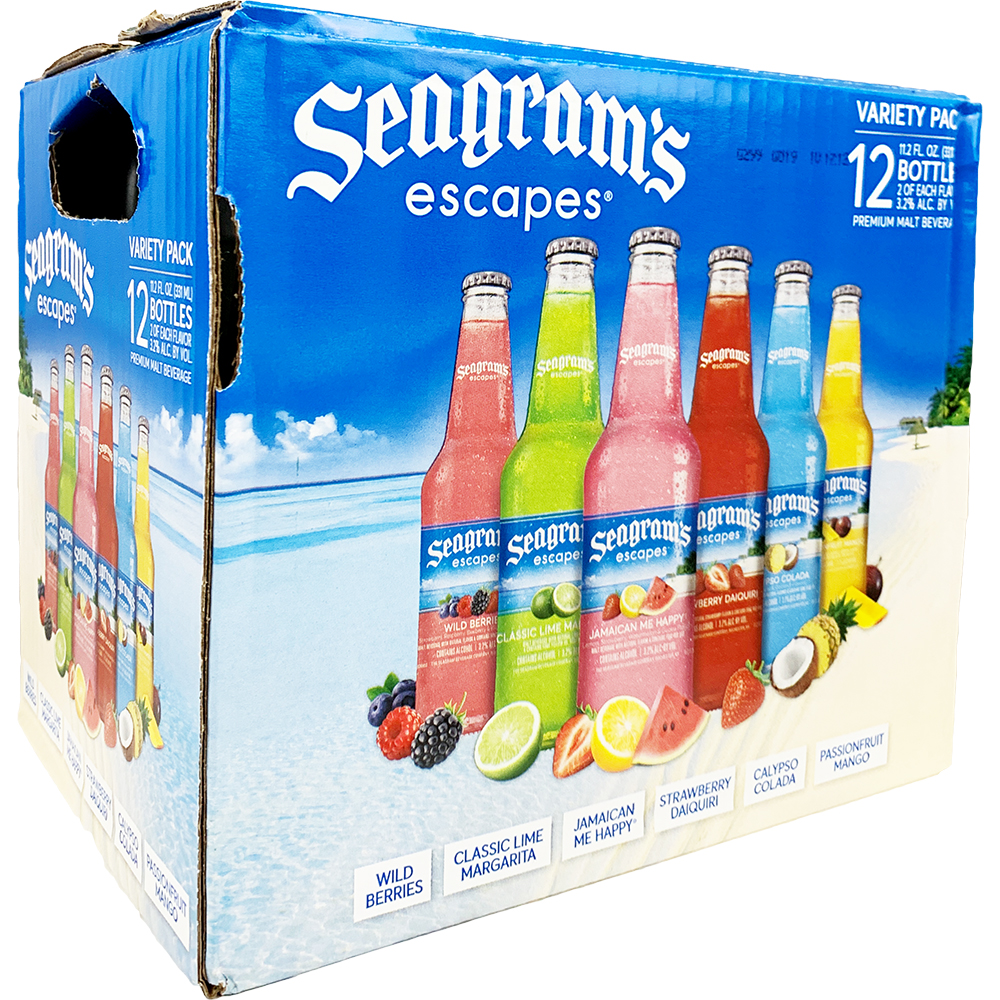 Seagram's Escapes Bottle Variety Pack GotoLiquorStore