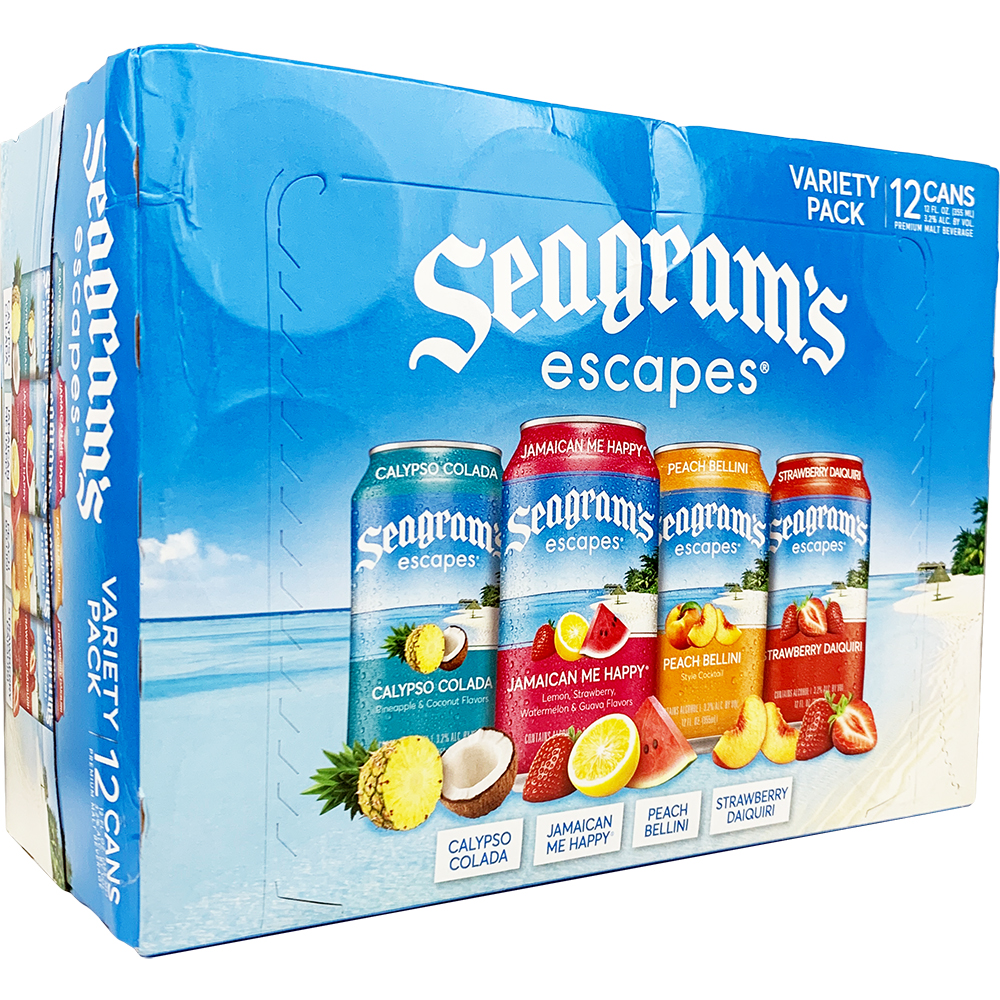 Seagram s Escapes Can Variety Pack GotoLiquorStore