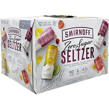 Smirnoff Zero Sugar Seltzer Variety Pack