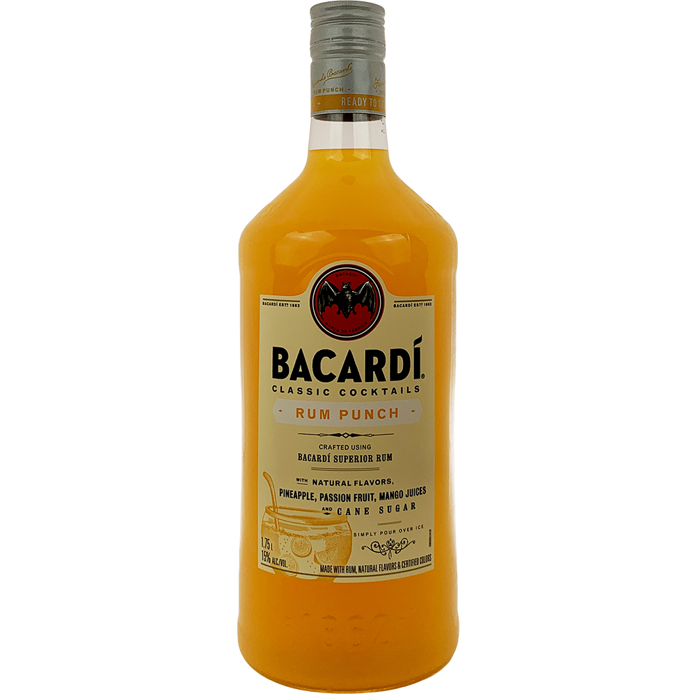 Bacardi Classic Cocktails Rum Punch | GotoLiquorStore