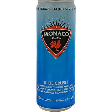 Monaco Blue Crush Cocktail