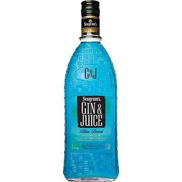 Seagram's Gin & Juice Blue Beast with Ginseng