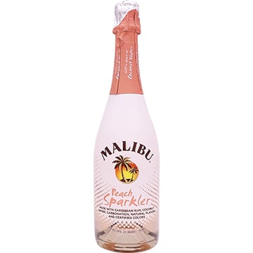 Malibu Peach Sparkler Rum