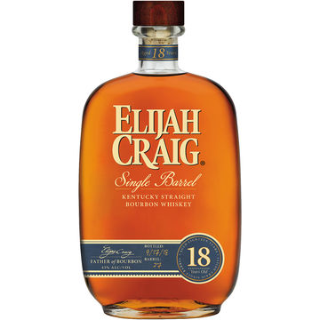 Elijah Craig 18 Year Old Single Barrel Bourbon