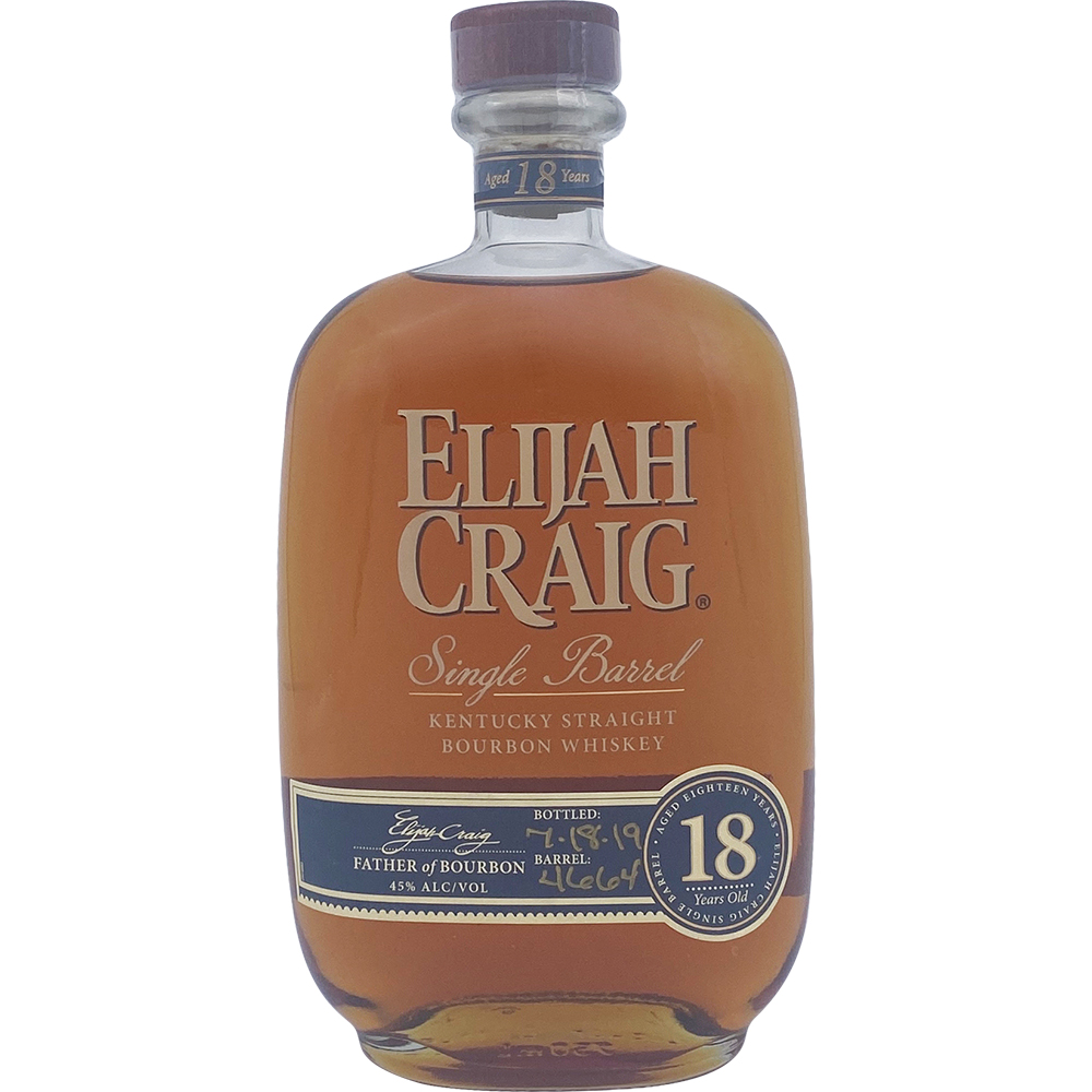 Elijah Craig 18 Year Old Single Barrel Bourbon GotoLiquorStore