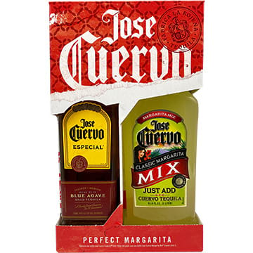 Jose Cuervo Especial Gold Tequila with Margarita Mix Pack