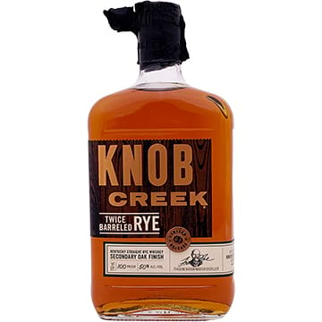 Knob Creek Twice Barreled Rye Whiskey