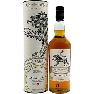 Lagavulin 9 Year Old Game of Thrones House Lannister