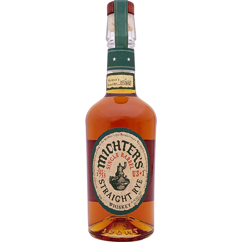 Michter's US 1 Single Barrel Kentucky Straight Rye Whiskey ...