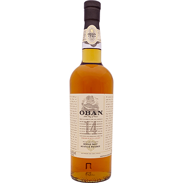 Oban 14 Year Old Single Malt Scotch Whiskey