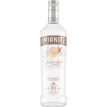 Smirnoff Sorbet Light White Peach Vodka