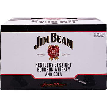 Jim Beam Bourbon Whiskey & Cola