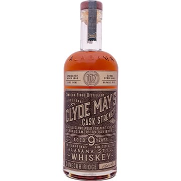 Clyde May's 9 Year Old Cask Strength
