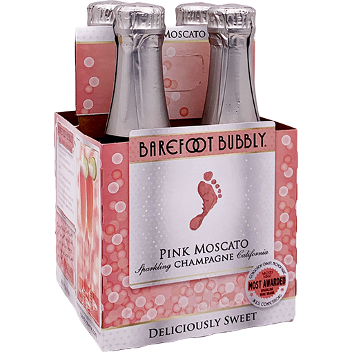 Barefoot Bubbly Pink Moscato | GotoLiquorStore