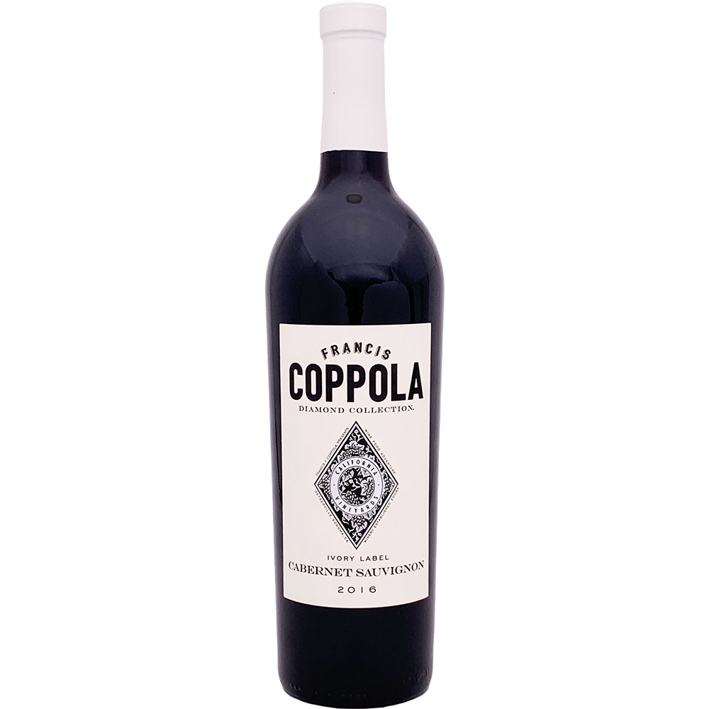 coppola wine gold bottle