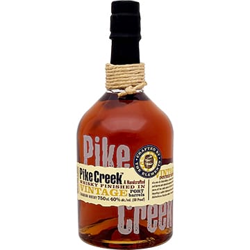 Pike Creek Finished in Vintage Port Barrels Canadian Whiskey
