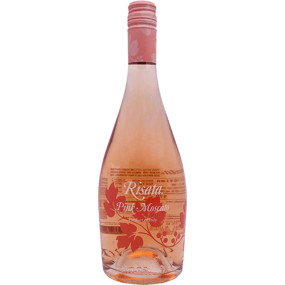 pink moscato wine bag