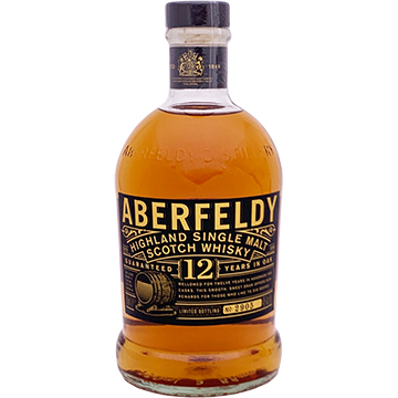 Aberfeldy 12 Year Old Highland Single Malt Scotch Whiskey