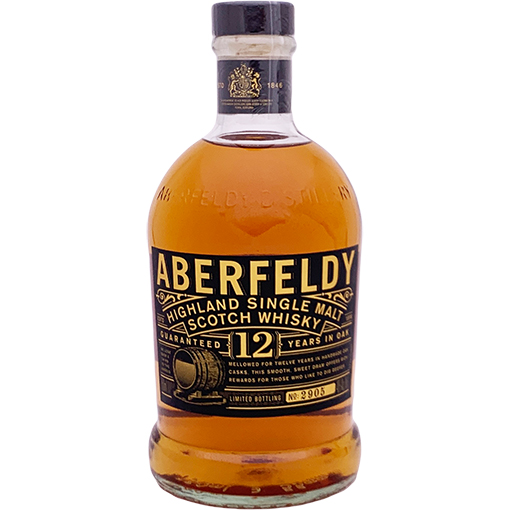 Aberfeldy 12 year old Single Malt Scotch Whisky 750 ml