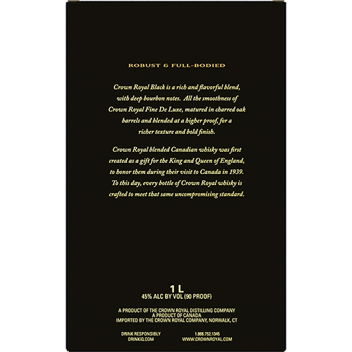 Picture of Crown Royal Black Whiskey