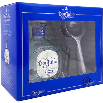 Don Julio Blanco Tequila Gift Set with Lime Press