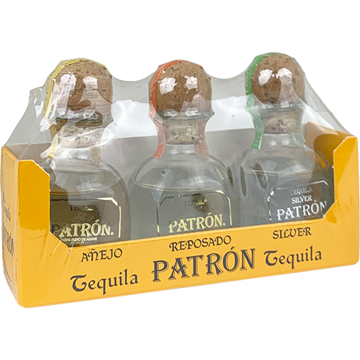 patron tequila 4 pack gift set