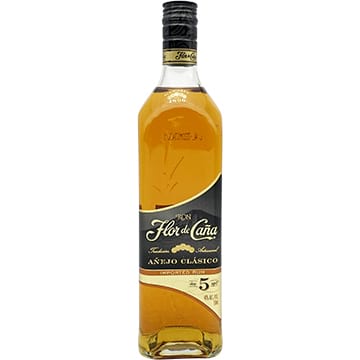 Flor de Cana 5 Year Old Anejo Clasico Rum