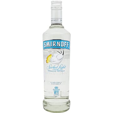 Smirnoff Sorbet Light Pineapple Coconut Vodka