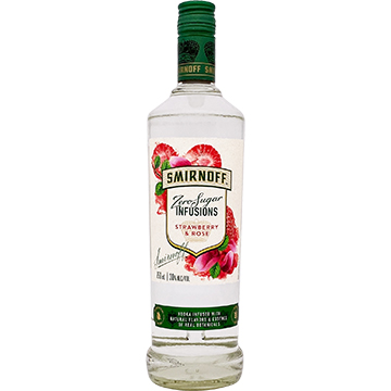 Smirnoff Zero Sugar Infusions Strawberry & Rose Vodka