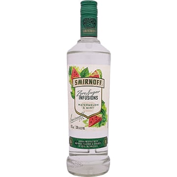 Smirnoff Zero Sugar Infusions Watermelon & Mint Vodka
