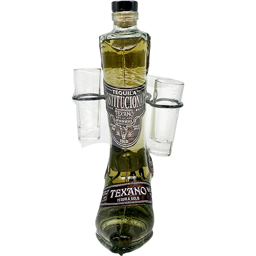 Texano Boot Gold Tequila 750ml Bottle