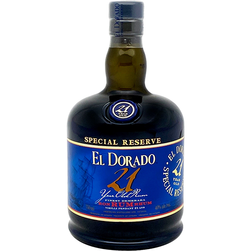 Rum Special Reserve El Dorado Demerara 21 Anni