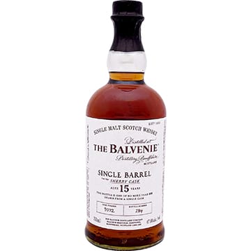 The Balvenie 15 Year Old Single Barrel Sherry Cask