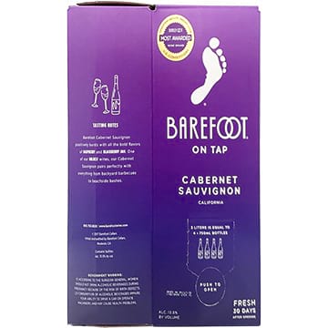 Barefoot On Tap Cabernet Sauvignon