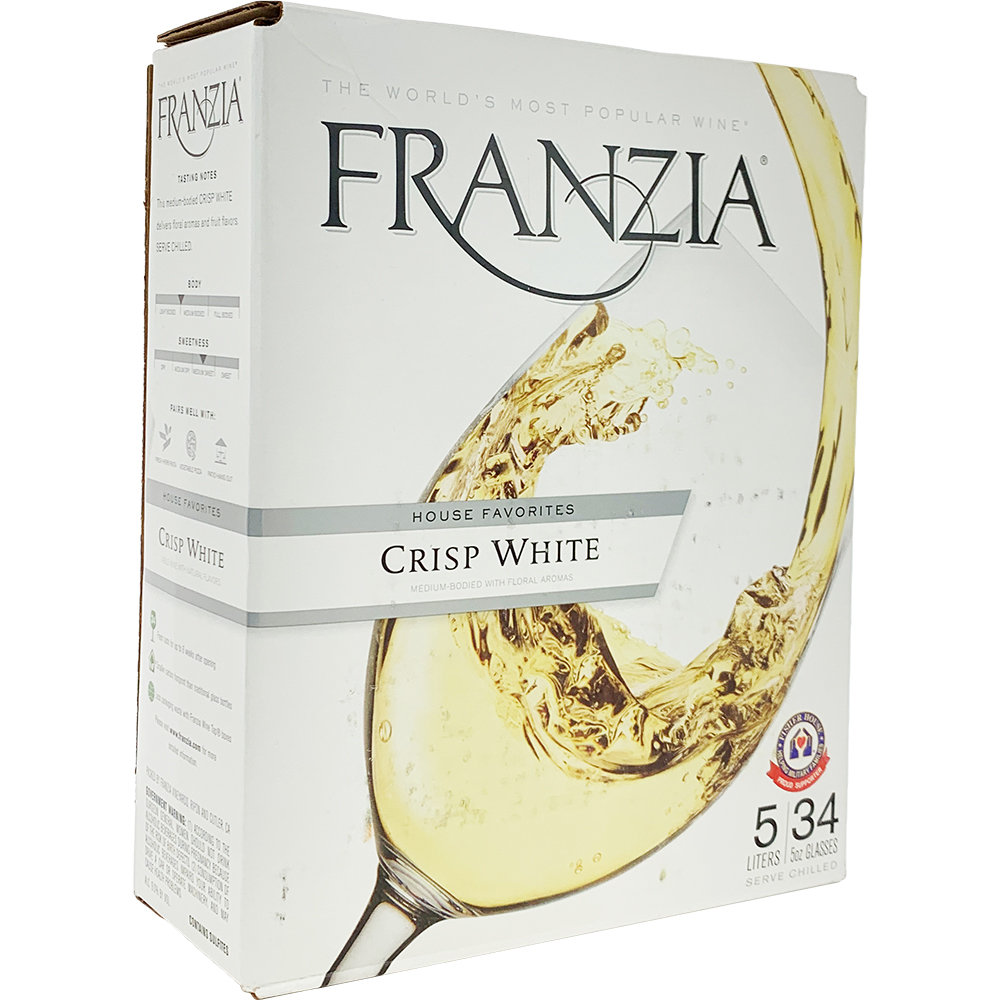 crisp dry white wine