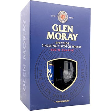 Glen Moray Elgin Classic Gift Set with 2 Glasses